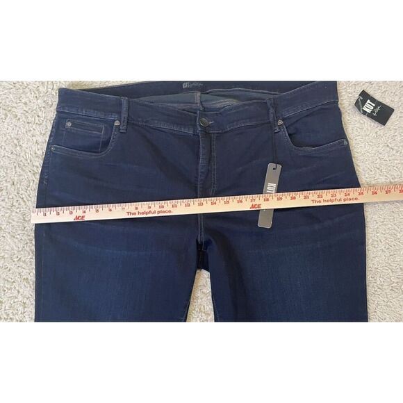 Kut From The Kloth Womens Jeans Baby Bootcut Size 24W Dark Wash Blue  NWT - Picture 9 of 13